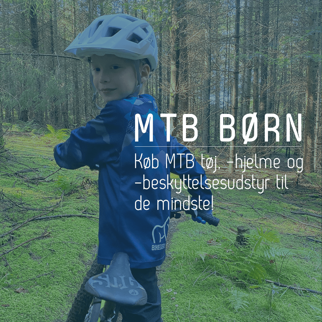 Køb MTB tøj for børn på BikeGorilla.dk