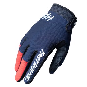 Fasthouse Style Air Cykelhandske m/langfinger Navy/Rød
